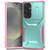 Samsung Galaxy S25+ 5G Sliding Camshield Phone Case - Grey Green + Pink