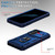 Samsung Galaxy S25+ 5G Sliding Camshield TPU Hybrid PC Phone Case with Holder - Navy Blue