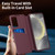 Samsung Galaxy S25+ 5G Smart View Window Leather Phone Case with Card Slot - Red