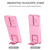 Samsung Galaxy S25+ 5G Stereoscopic Holder Sliding Camshield Phone Case - Pink