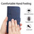 Samsung Galaxy S25+ 5G Stitching Calf Texture Buckle Leather Phone Case - Blue