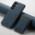 Samsung Galaxy S25+ 5G Suteni H17 Litchi Texture Leather MagSafe Detachable Wallet Phone Case - Blue
