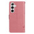 Samsung Galaxy S25+ 5G Tree & HOBO cat Embossed Pattern Flip Leather Phone Case - Pink Samsung Galaxy S25+ 5G Tree & HOBO cat Embossed Pattern Flip Leather Phone Case - Pink