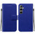 Samsung Galaxy S25+ 5G Ultra-thin Voltage Magnetic Buckle Leather Phone Case - Blue