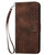 Samsung Galaxy S25+ 5G YX0080 Grid Butterfly Embossed Pattern Flip Leather Phone Case with Lanyard - Coffee Samsung Galaxy S25+ 5G YX0080 Grid Butterfly Embossed Pattern Flip Leather Phone Case with Lanyard - Coffee