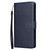 Samsung Galaxy S25 5G 3-Card Slots Multifunctional Leather Phone Case - Blue