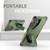 Samsung Galaxy S25 5G Armor MagSafe Holder PC Hybrid TPU Phone Case - Army Green