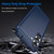 Samsung Galaxy S25 5G Carbon Fiber Brushed Texture TPU Phone Case - Blue
