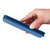 Samsung Galaxy S25 5G Carbon Fiber Texture Flip Leather Phone Case - Blue