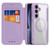 Samsung Galaxy S25 5G DUX DUCIS Skin X Pro Series Magsafe PC + TPU Phone Leather Case - Purple Samsung Galaxy S25 5G DUX DUCIS Skin X Pro Series Magsafe PC + TPU Phone Leather Case - Purple