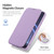 Samsung Galaxy S25 5G DUX DUCIS Skin X Pro Series Magsafe PC + TPU Phone Leather Case - Purple Samsung Galaxy S25 5G DUX DUCIS Skin X Pro Series Magsafe PC + TPU Phone Leather Case - Purple