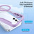 Samsung Galaxy S25 5G DUX DUCIS Skin X Pro Series Magsafe PC + TPU Phone Leather Case - Purple Samsung Galaxy S25 5G DUX DUCIS Skin X Pro Series Magsafe PC + TPU Phone Leather Case - Purple