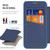 Samsung Galaxy S25 5G DUX DUCIS Skin X Pro Series Magsafe Ring Holder Leather Phone Case - Blue