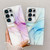 Samsung Galaxy S25 5G Electroplated Marble Texture Phone Case - Purple M3