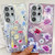 Samsung Galaxy S25 5G Electroplating Flowers Plants Texture TPU Phone Case - Lavender FL3