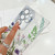 Samsung Galaxy S25 5G Electroplating Flowers Plants Texture TPU Phone Case - Lavender FL3