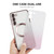 Samsung Galaxy S25 5G ENKAY Hat-Prince Magnetic Glitter Plated TPU Phone Case with Lens Film - Golden