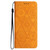 Samsung Galaxy S25 5G Ethnic Embossed Adsorption Leather Phone Case - Yellow