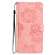Samsung Galaxy S25 5G Flower Embossing Pattern Leather Phone Case - Pink