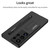 Samsung Galaxy S25 5G GKK Ultra-thin Holder Phone Case with Pen Slots & Stylus Pen - Titanium Gray