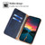 Samsung Galaxy S25 5G Gloss Oil Solid Color Magnetic Leather Phone Case - Blue