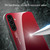 Samsung Galaxy S25 5G Gradient Color Glass Phone Case - Red Black