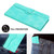 Samsung Galaxy S25 5G Heart Pattern Skin Feel Leather Phone Case - Light Blue