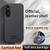 Samsung Galaxy S25 5G HUIYI Leather Magnetic Phone Case - Black