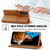 Samsung Galaxy S25 5G LC.IMEEKE Calf Texture Leather Phone Case - Brown