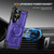 Samsung Galaxy S25 5G Lens Holder MagSafe Phone Case - Purple