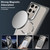 Samsung Galaxy S25 5G Plated CD Texture MagSafe Acrylic Hybrid TPU Phone Case - Green