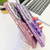 Samsung Galaxy S25 5G Plating Glitter Texture Butterfly Holder TPU Phone Case with Lens Film - Pink Water Ripples