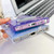 Samsung Galaxy S25 5G Plating Glitter Texture Fold Holder TPU Phone Case with Lens Film - Pink Feather Yarn