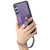 Samsung Galaxy S25 5G Retro Cross Wristband Wallet Leather Back Phone Case - Purple