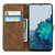 Samsung Galaxy S25 5G Retro Skin Feel Butterflies Embossing Horizontal Flip Leather Phone Case - Brown