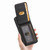 Samsung Galaxy S25 5G Retro Splitable Magnetic Stand Card Bag Leather Phone Case - Black