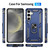 Samsung Galaxy S25 5G Shockproof TPU + PC Phone Case - Blue