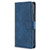 Samsung Galaxy S25 5G Skin Feel Crocodile Magnetic Clasp Leather Phone Case - Blue