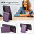 Samsung Galaxy S25 5G Skin Feel Detachable Card Bag Magsafe Phone Case - Purple Samsung Galaxy S25 5G Skin Feel Detachable Card Bag Magsafe Phone Case - Purple