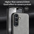 Samsung Galaxy S25 5G Skin Feel Magnetic Leather Back Phone Case - Dark Grey