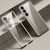 Samsung Galaxy S25 5G SULADA Electroplating TPU Transparent Phone Case - Grey