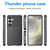 Samsung Galaxy S25 5G Thunderbolt Shockproof TPU Phone Case - Black