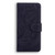 Samsung Galaxy S25 5G Tiger Embossing Pattern Flip Leather Phone Case - Black