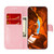 iPhone 16e Colorful Magnetic Buckle Leather Phone Case - Pink