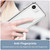 iPhone 16e Colorful Series Acrylic + TPU Phone Case - Transparent iPhone 16e Colorful Series Acrylic + TPU Phone Case - Transparent