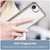 iPhone 16e Colorful Series Acrylic + TPU Phone Case - Transparent Grey iPhone 16e Colorful Series Acrylic + TPU Phone Case - Transparent Grey
