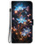 iPhone 16e Crystal Texture Colored Drawing Leather Phone Case - Little Lantern Flower
