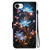 iPhone 16e Crystal Texture Colored Drawing Leather Phone Case - Little Lantern Flower