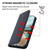iPhone 16e Cubic Grid Calf Texture Magnetic Leather Phone Case - Blue