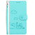 iPhone 16e Cute Cats RFID Leather Phone Case - Green